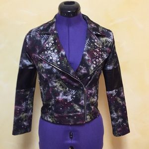 D-Signed Girl Disney Descendents Motorcycle Jacket